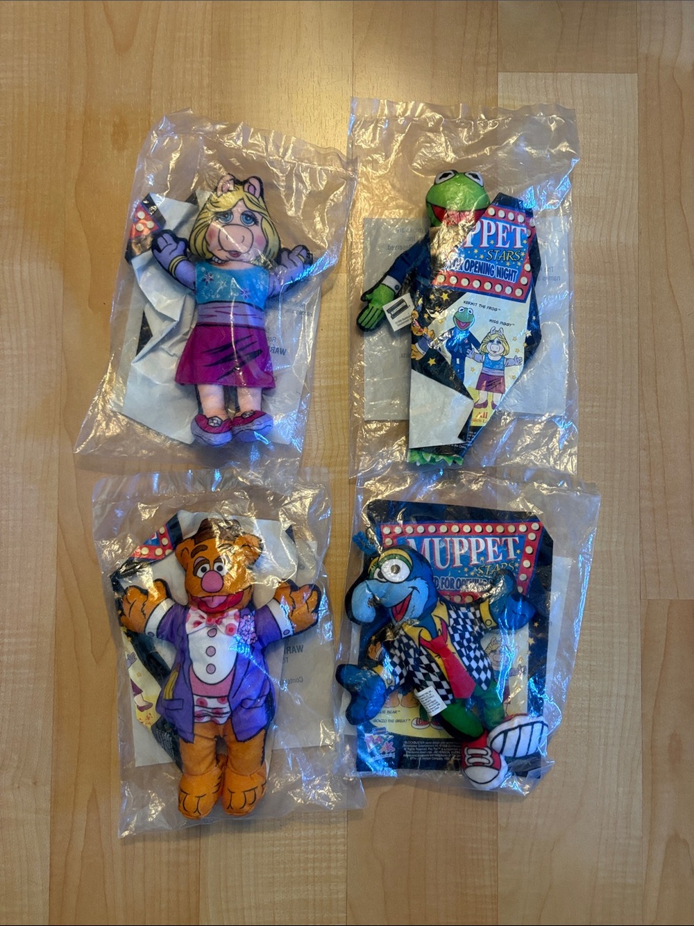 1998 Blockbuster Muppet Stars plush toys
